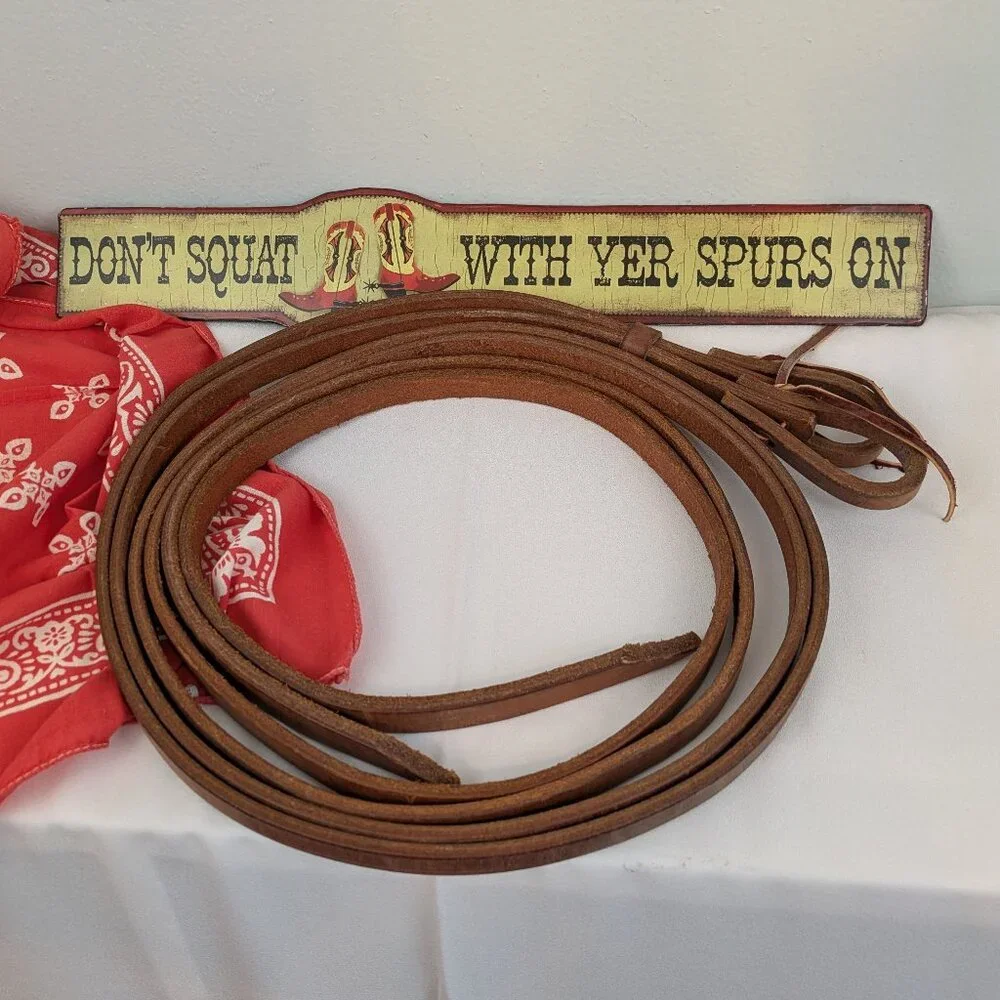 NWOT Weaver Leather ProTack® Split Rein, 5/8" x 7 - Picture 1 of 7